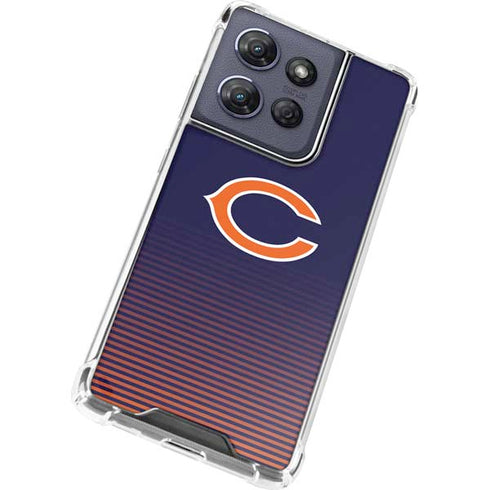 NFL Chicago Bears Breakaway Moto G Play 5G (2025) Clear Case